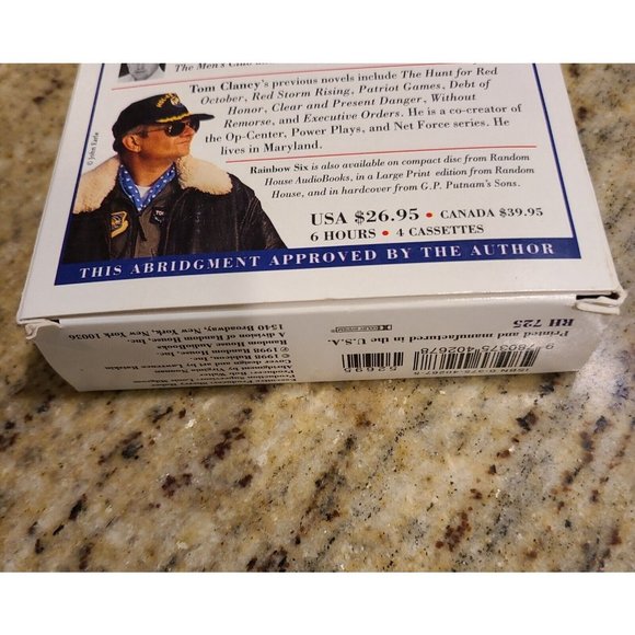 Rainbow Six by Tom Clancy (1998, Audio Cassette, Abridged) - Picture 3 of 5